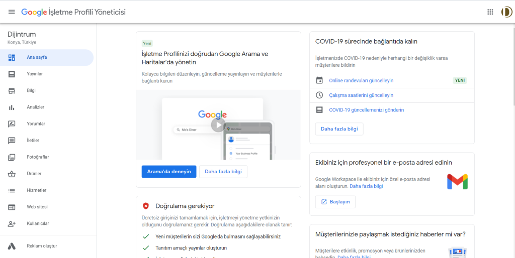 Google My Business Nedir? Nasıl Kullanılır? 4 Google My Business Nedir? Nasıl Kullanılır? 4